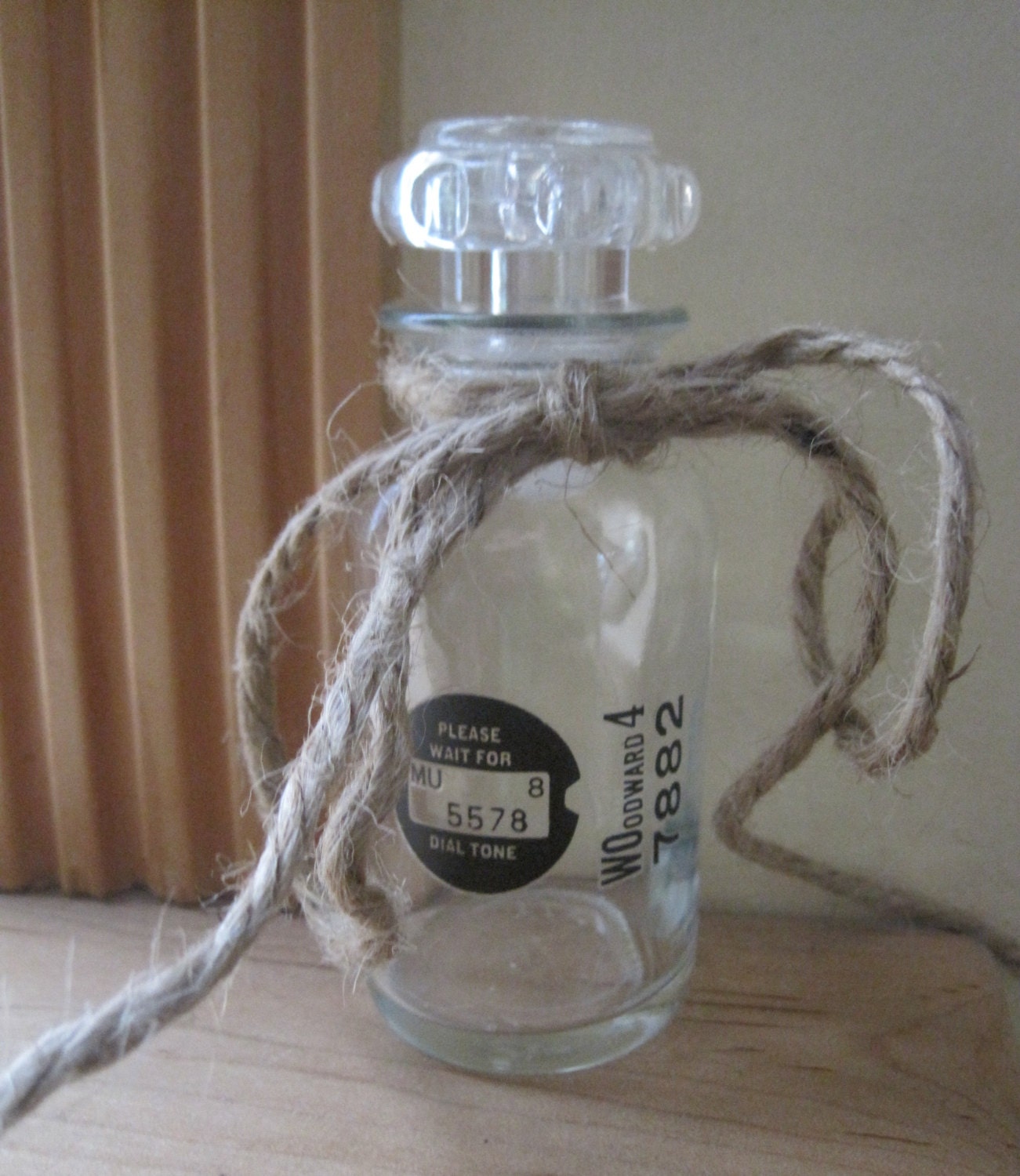 vintage apothecary bottle