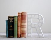 Vintage Industrial Sign Letter R