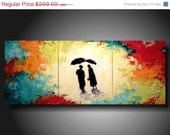 ART PAINTING SALE Abstract art  original paintings  3 pc  20 x 48 Inches   Jmjartstudio-----making a change---