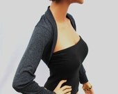 Grey Shrug bolero jacket bridal shrug bridal accessories wedding jacket bolero SS-GY