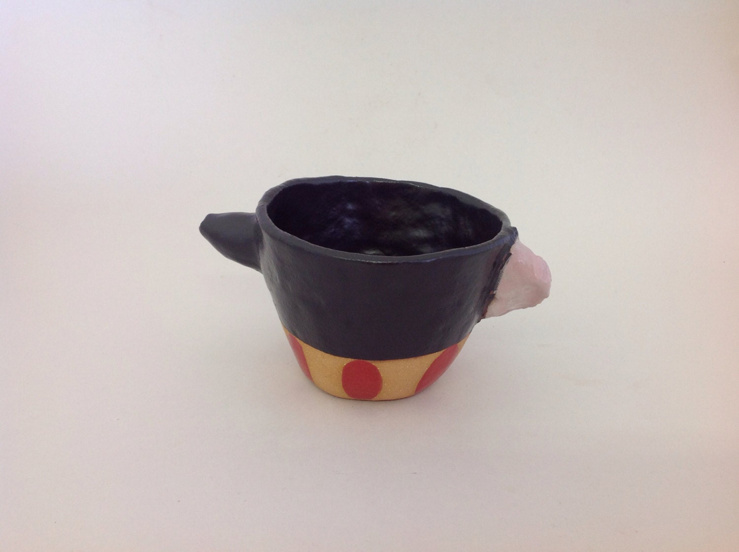 Baby pink - hand made ceramic jar