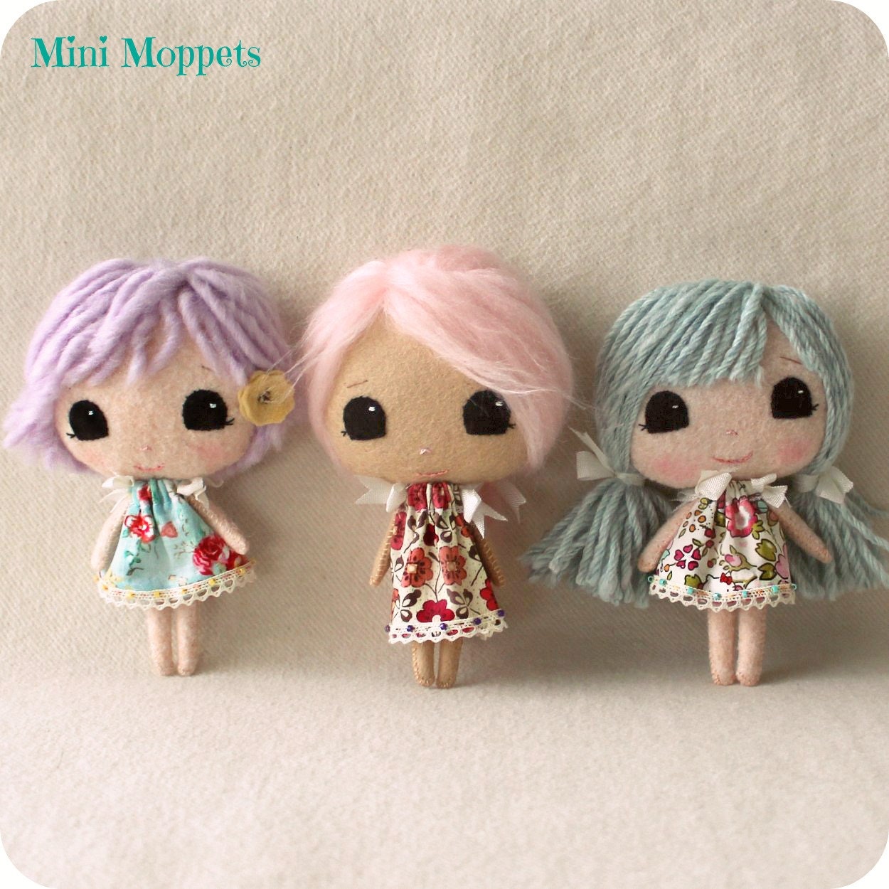 Mini Moppets pdf Pattern - Instant Download