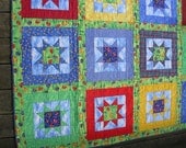 I Spy Childrens Quilt Boy Planes Buses
