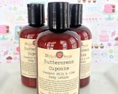 Buttercream Cupcake Body Lotion - Coconut Milk and Aloe Body Lotion with Cocoa Butter and Pumpkin Seed Oil - Vegan Friendly