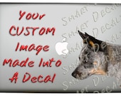 Custom Full Color Vinyl Personalized Decal Sticker Macbook Laptop Customized