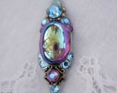 The Most Awesome Bindi - swarovski bellydance tribal crystal bindi