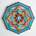 Golden Sky, a 16 inch Ojo de Dios, in stock