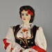 Vintage Yugoslavian DOLL - STOCKINETTE face - Narodna RADINOST
