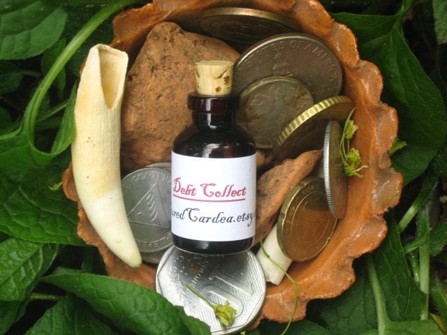 Debt Collect Specialty Oil-Hoodoo, Voodoo, Witchcraft-Collect Owed or Due Payments or Property