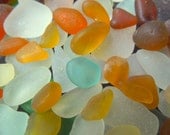 Beach Glass or Sea Glass of Hawaii's beaches SALE GOLD YELLOW  34 dollars in my Etsy shop SeaGlassFromHawaii