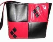 Queen of Bad Vinyl Purse - Minimalist