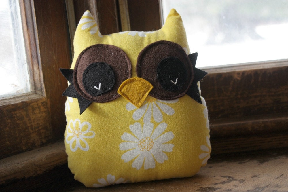stuffed owl plush, owl pillow, owl decor, owl toy
