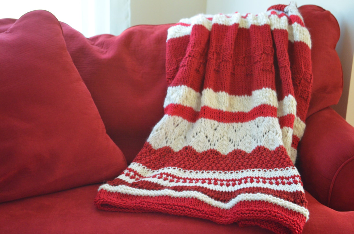 The Kitchen Sink Blanket Knitting Pattern