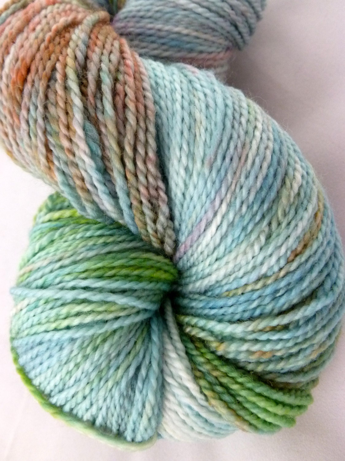 Cartoon Series: "Bashful Bear" Superwash Merino Fingering Palau