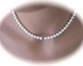 Wedding Jewelry Bridal Necklace and Earrings Antique Sterling Silver Bead Caps with White Swarovski Pearls