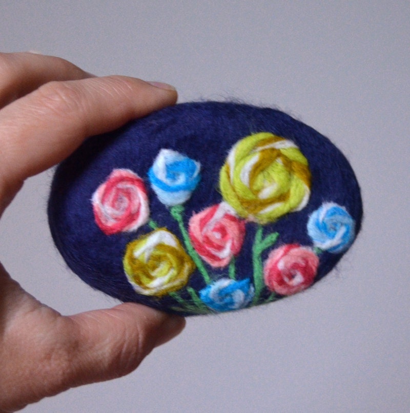 Felted Soap Bouquet of Roses(Jasmine )