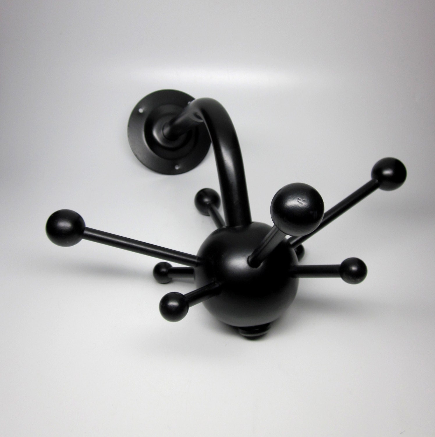 Sputnik Style Wall Mounted Coat Rack