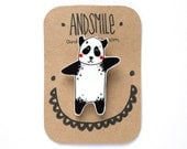 Panda Brooch