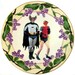 Batman and Robin - BFF Portrait - Altered Vintage Plate