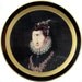 Duchess Cyclops Portrait  - Altered Vintage Plate 8.75"
