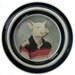 Pete, School Portrait - Altered Vintage plate 6.5"