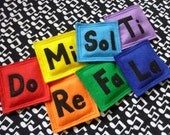 Rainbow Solfeggio Bean Bags - Music Educational Toys
