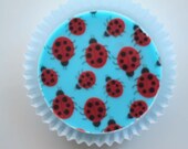 Lady Bugs Chocolate Covered Oreos