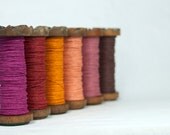 Paper Twine on a Small Old Wooden Bobbin