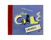 Alex Steinweiss 10-inch 78rpm record album design, 1941. "Frankie Carle Encores"