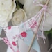 Cake Bunting - TILDA - A Pretty Fabric Cake Topper, perfect for Weddings, Parties and Baby Showers