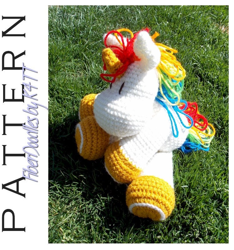 CROCHET PATTERN - KISS Series - Unicorn