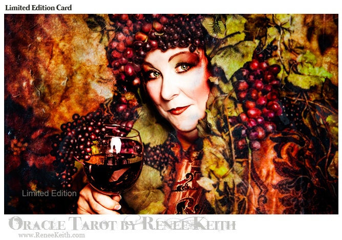 Limited Edition Oracle Card - Wine Goddess