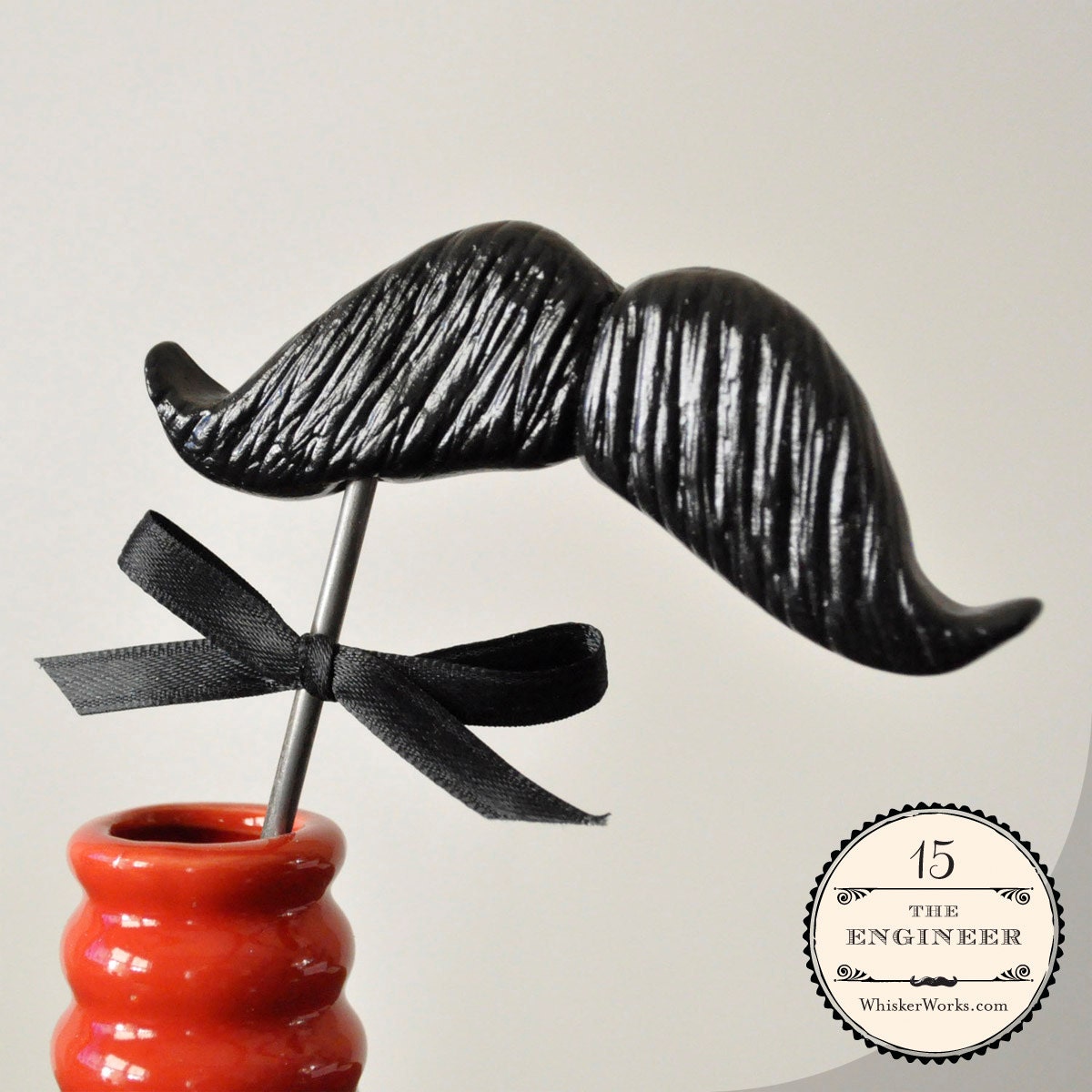 Mustache on a STEEL ROD - No. 15 - The Engineer