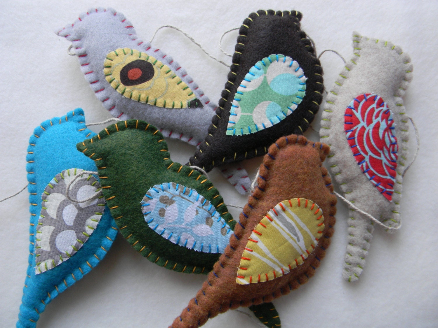 Bird Garland Wall Hanging Decor Baby Nursery