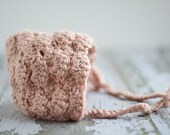 rose newborn bonnet