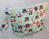 Diaper Clutch "Stow It All" Fox Hollow Elvendale Organic Fabric