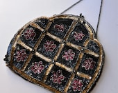 Vintage French Beaded Purse