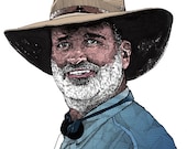 Terrence Malick - 11" x 14" - Print