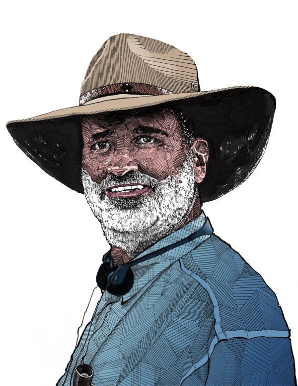 Terrence Malick - 8.5" x 11" - Print