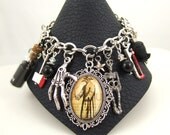 Plague Doctor Bracelet Plague Doctor Charm Bracelet Gothic Bracelet Mori Beak Doctor