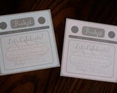 CUSTOM "Bun in the Oven" Invitations