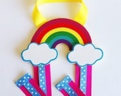 Rainbow Hair Bow Holder and Clip Organizer -  Bow Holders - Hair Clip Holders - Hair Accessory Organizers... Free Shipping Promo