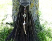 Horned God Ritual Besom, Witches Broom, Witchcraft, Wicca, Male Witch, Pan