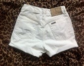 90s Calvin Klein High Waist Denim Shorts 4