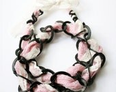 Lace and Chain Necklace
