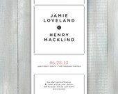 Modern Wedding Program PDF