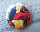 NEW // Iron Man - Marvel - One Of A Kind - 1.5 inch Pin Back Button