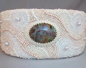 Karesansui Zen Garden Cuff Bracelet