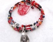 Autobot Ironhide memory wire bracelet