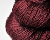Mahogany hair dye OOAK  - Silk/BabyCamel lace weight - LIMITED EDITION